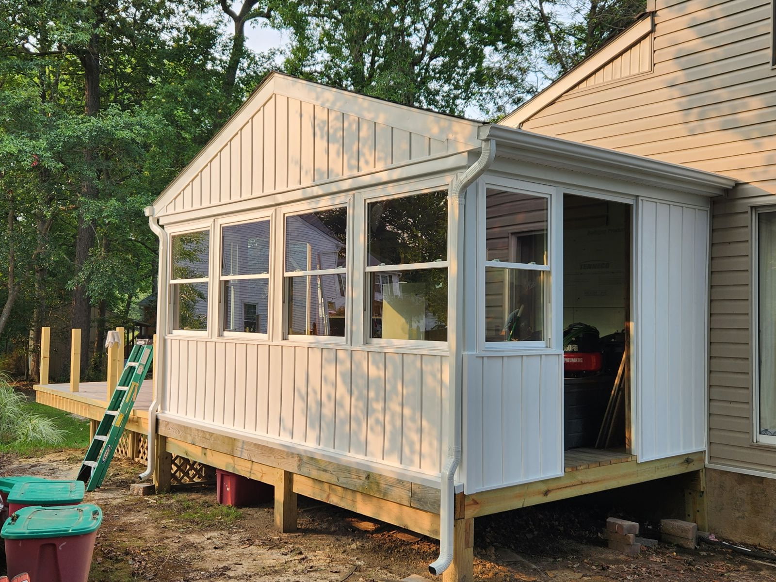 Deck & 4 seasons progress