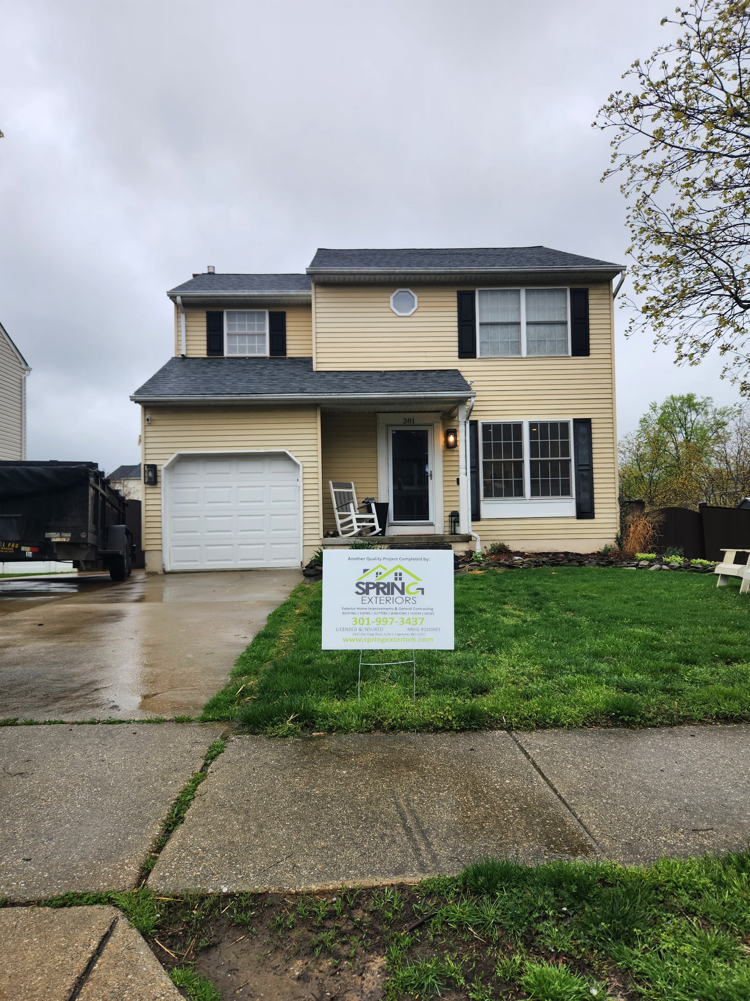 Before a Siding Renovation in Annapolis MD