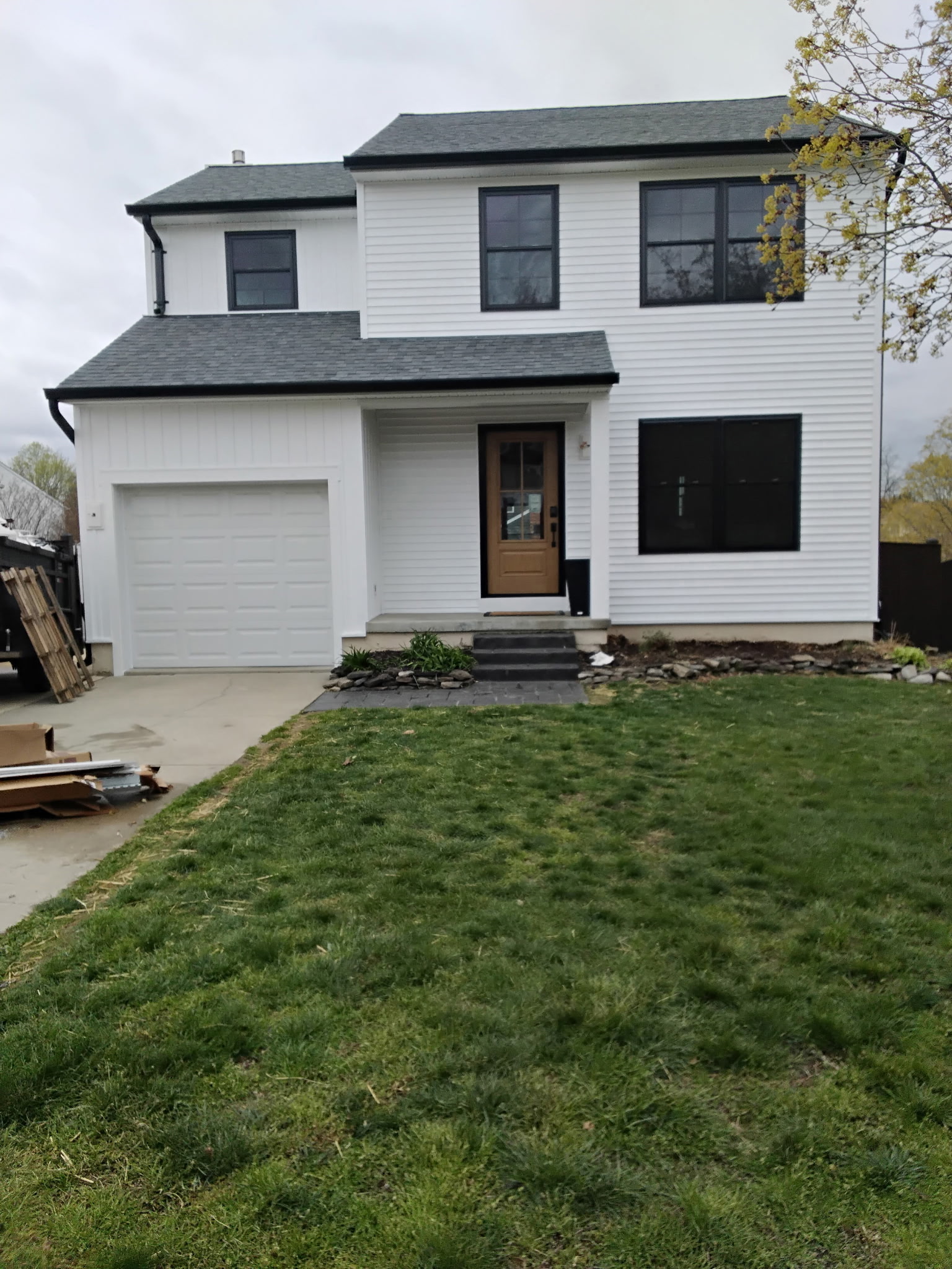Front Siding and Porch Renovation in Annapolis MD